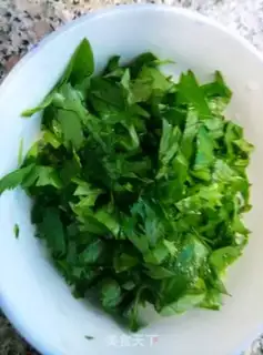Make Celery leaves step 3