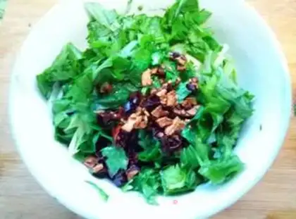 Make Celery leaves step 4