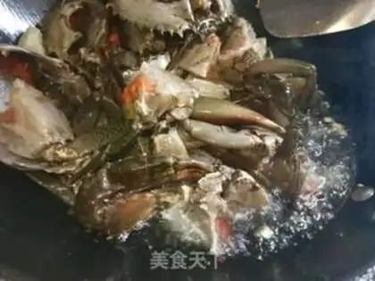 Make Spicy crabs step 6