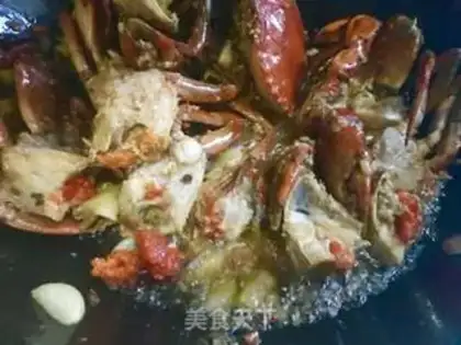 Make Spicy crabs step 8