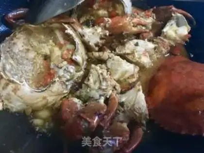Make Spicy crabs step 10
