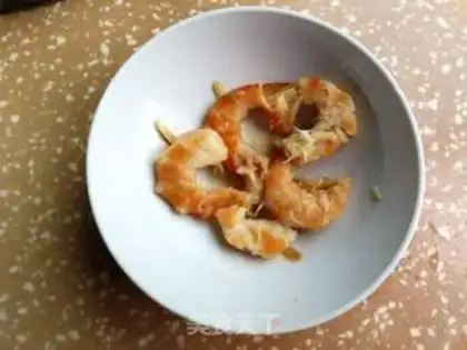 Make Shrimp-burned bogus step 1