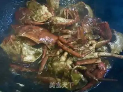 Make Spicy crabs step 11