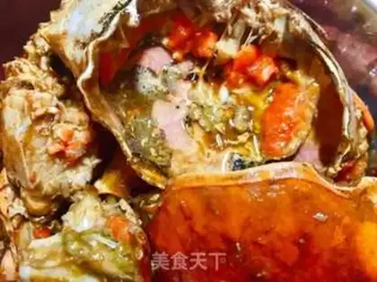 Make Spicy crabs step 12