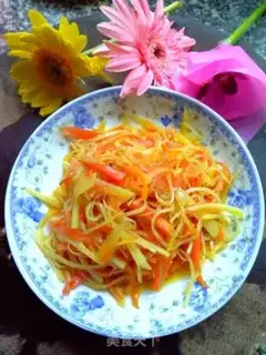Make Fried carrot potatoes step 5