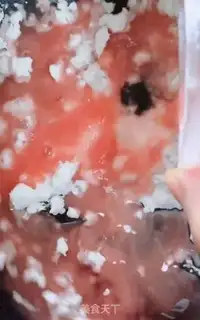 Make Crystal watermelon step 2
