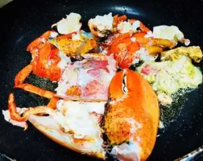 Make Lobster porridge step 3