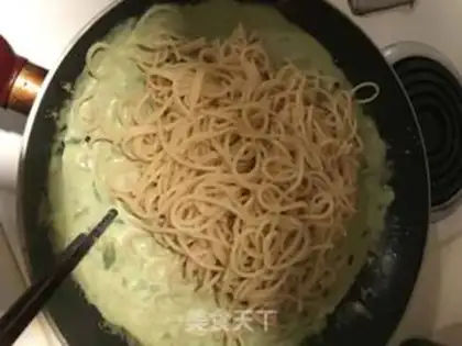 Make Spaghetti butter step 2