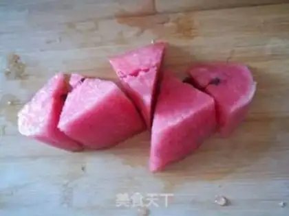 Make Watermelon juice step 1