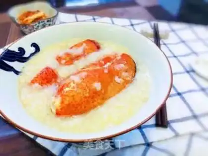 Make Lobster porridge step 7