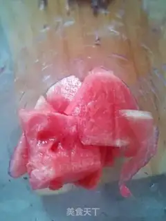 Make Watermelon juice step 2