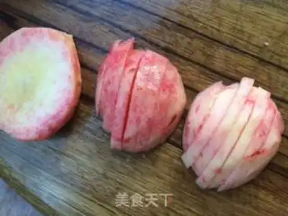 Make Fruit melon ice step 3