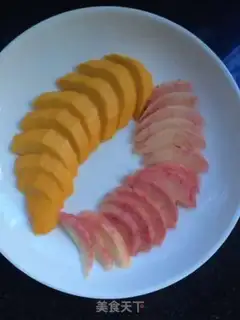 Make Fruit melon ice step 4