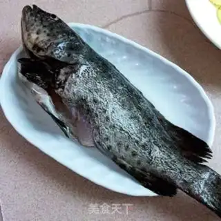 Make Steamed plaster fish step 0
