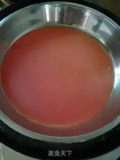 Make Watermelon red skin step 6