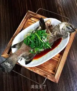 Make Steamed plaster fish step 7