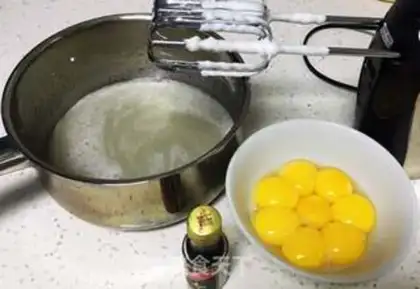 Make Blueberry chili cake step 5