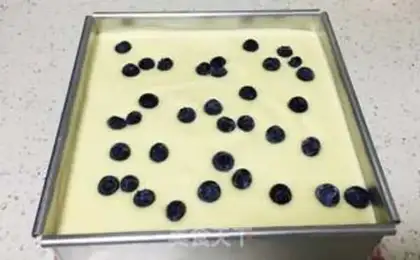 Make Blueberry chili cake step 12