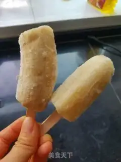 Make Banana popsicle step 3