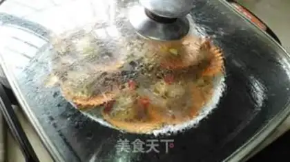 Make Scallop fan steam step 6