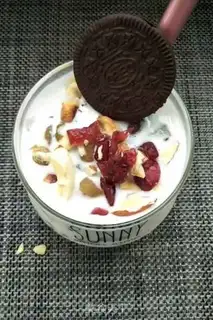 Make Milk ice congee step 5