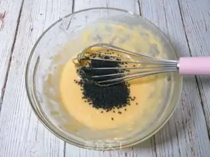 Make Black sesame pretzels step 6