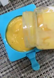 Make Mango milk ice cream step 5
