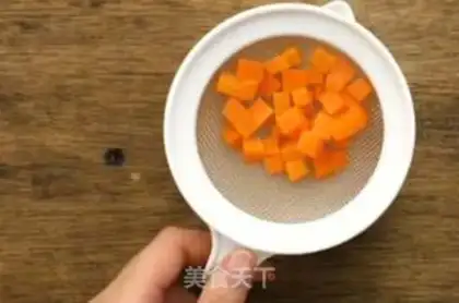 Make Carrot mud step 2