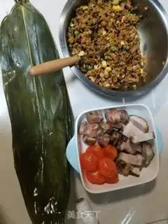 Make Black rice sausages step 0