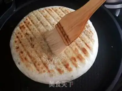 Make Black sesame sauna with a croissant step 6