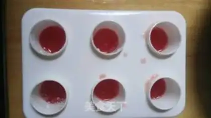 Make Watermelon popsicles step 4