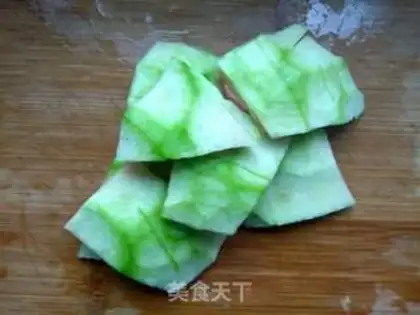 Make Garlic melon step 1