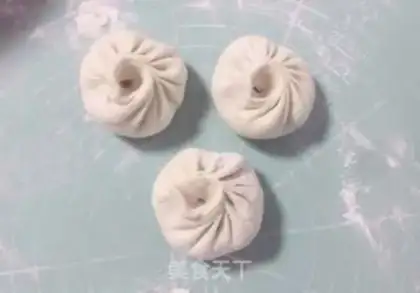 Make Big meat bun step 6