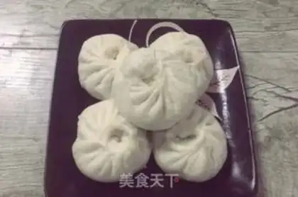 Make Big meat bun step 8