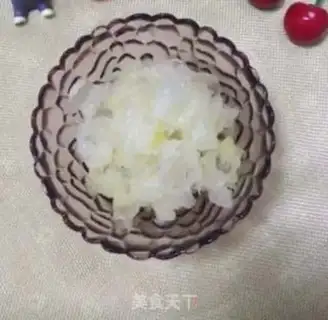 Make Silver ear apple mud step 0