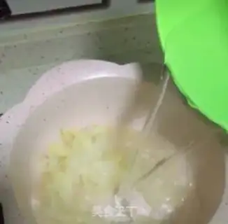Make Silver ear apple mud step 2