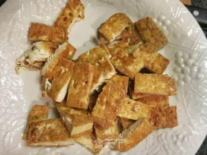 Make Salted tofu step 1