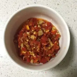 Make Pepper chopping step 4