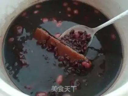 Make Black rice dates for porridge step 6
