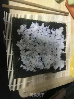 Make Delicious sushi step 1