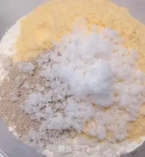 Make Milk and bean rolls step 1
