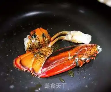 Make Lobster pasta step 3