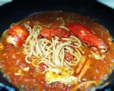 Make Lobster pasta step 5