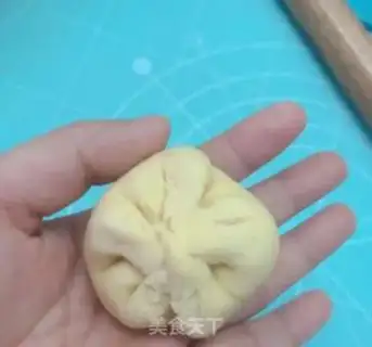 Make Milk and bean rolls step 7