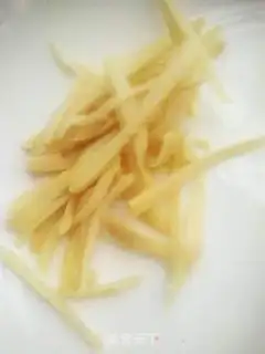 Make Red-burned goldfish step 1