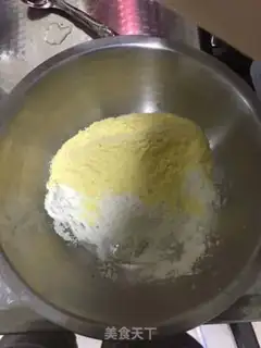 Make Corn pasta step 1