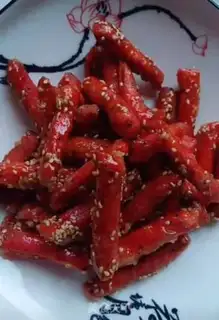 Make Flamingo sesame step 9