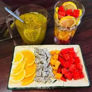 Make Fruit tea step 1