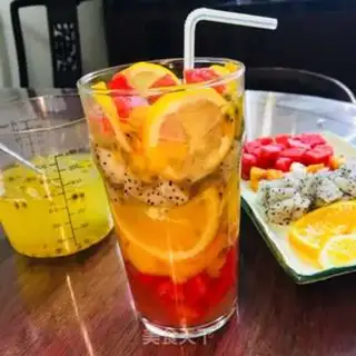 Make Fruit tea step 2