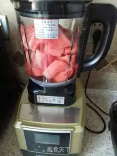 Make Lemon melon juice step 3